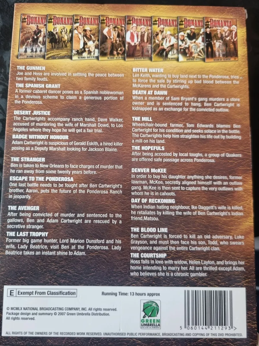 Bonanza 8 Dvd Set - Image 2