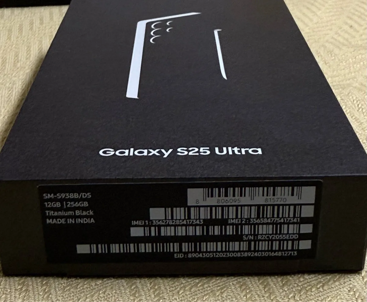 Samsung S25 Ultra - 256GB - Unlocked - Like New - Image 3