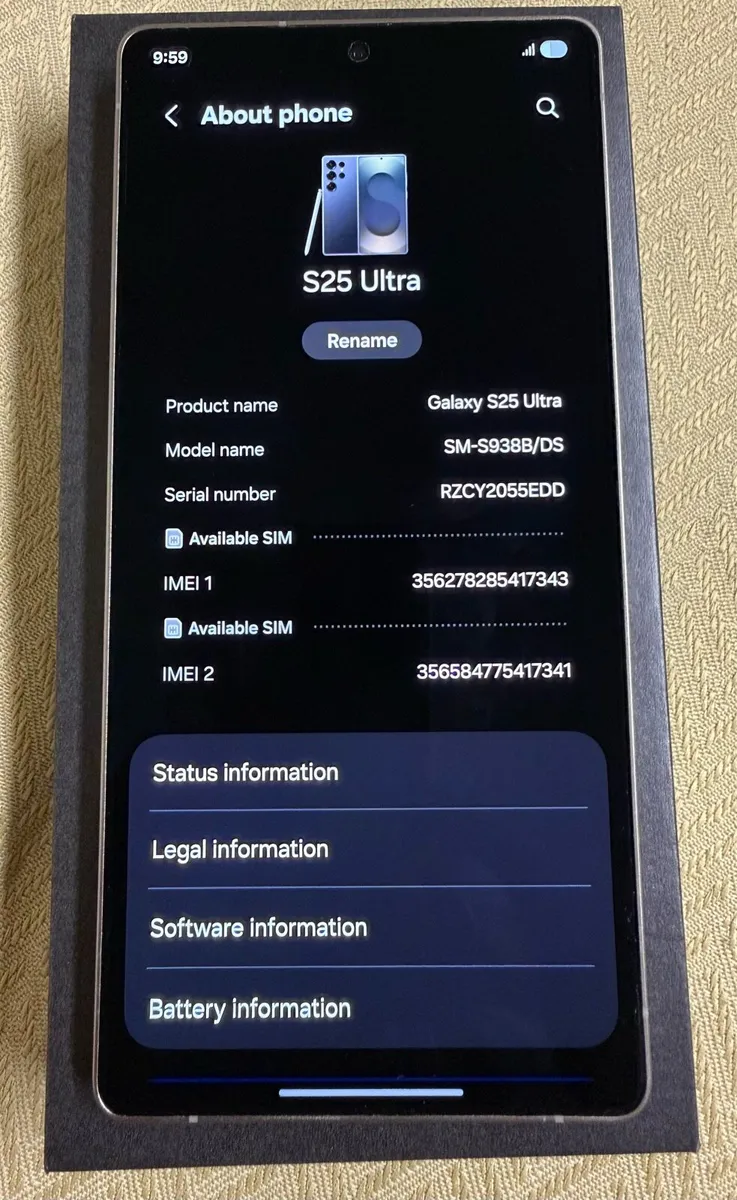 Samsung S25 Ultra - 256GB - Unlocked - Like New - Image 4