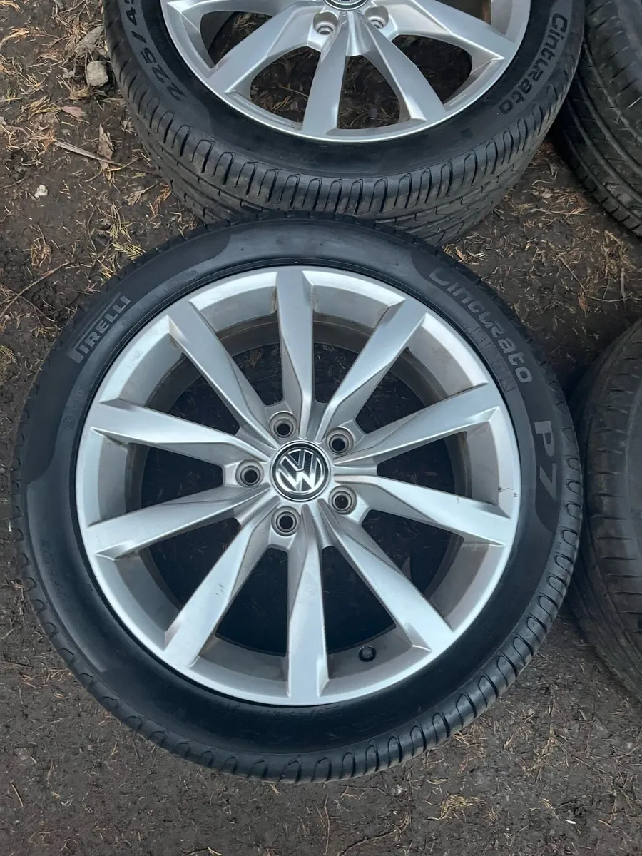 17’ Genuine VW Golf Caddy 5x112 alloy wheels - Image 3