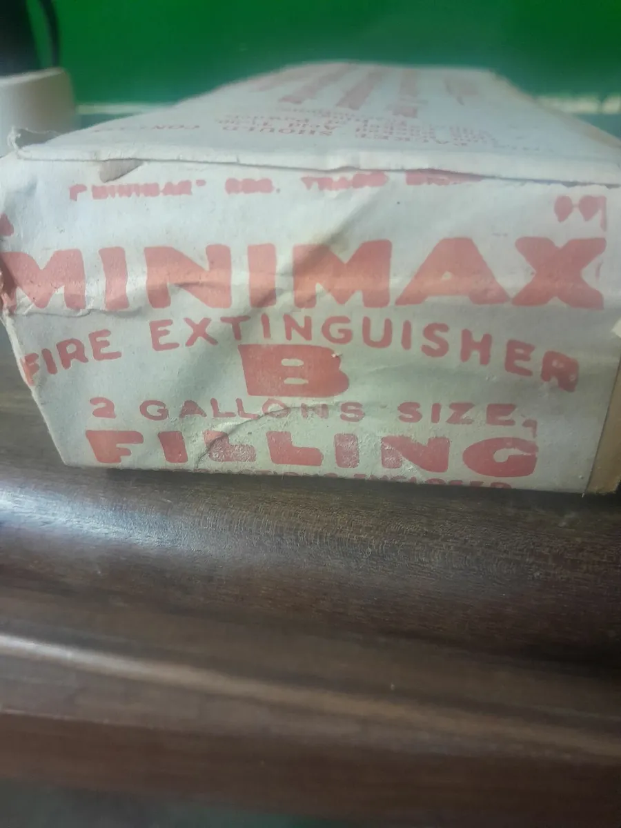 Minimax  fire extinguisher re fill - Image 4