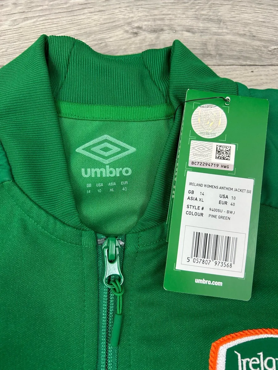 NEW Umbro Ireland Football Jacket Women's 14 - Image 4