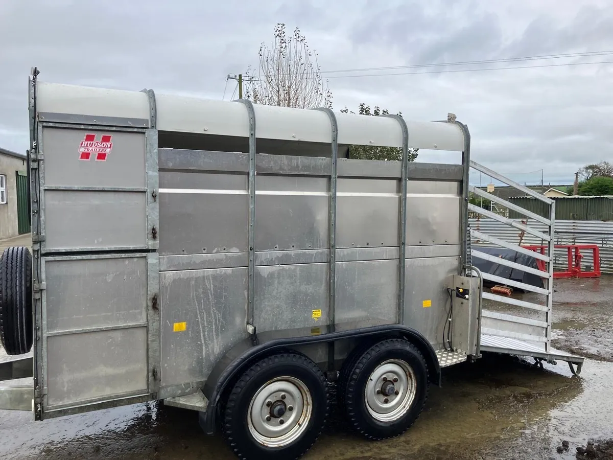 10x6 Hudson Cattle Trailer - Image 1