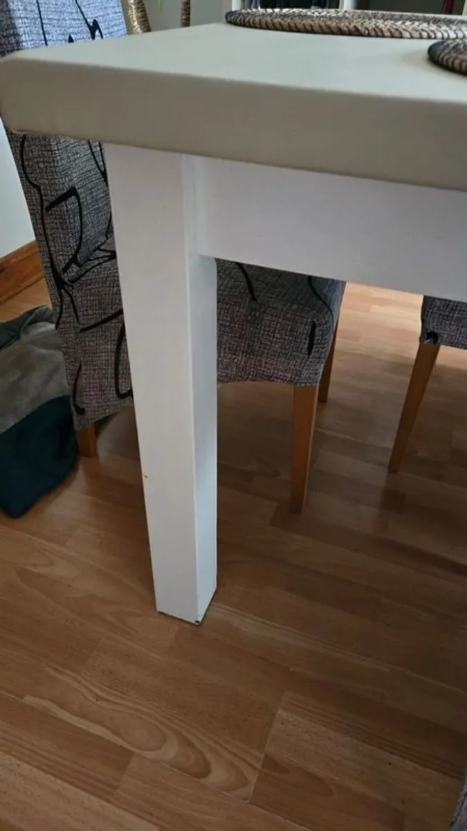 dinning table and 6 chairs - Image 2