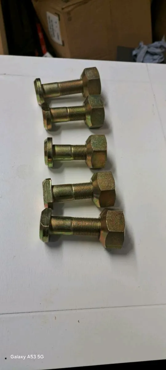 5 new Ford  4000 5000  wheel studs - Image 2