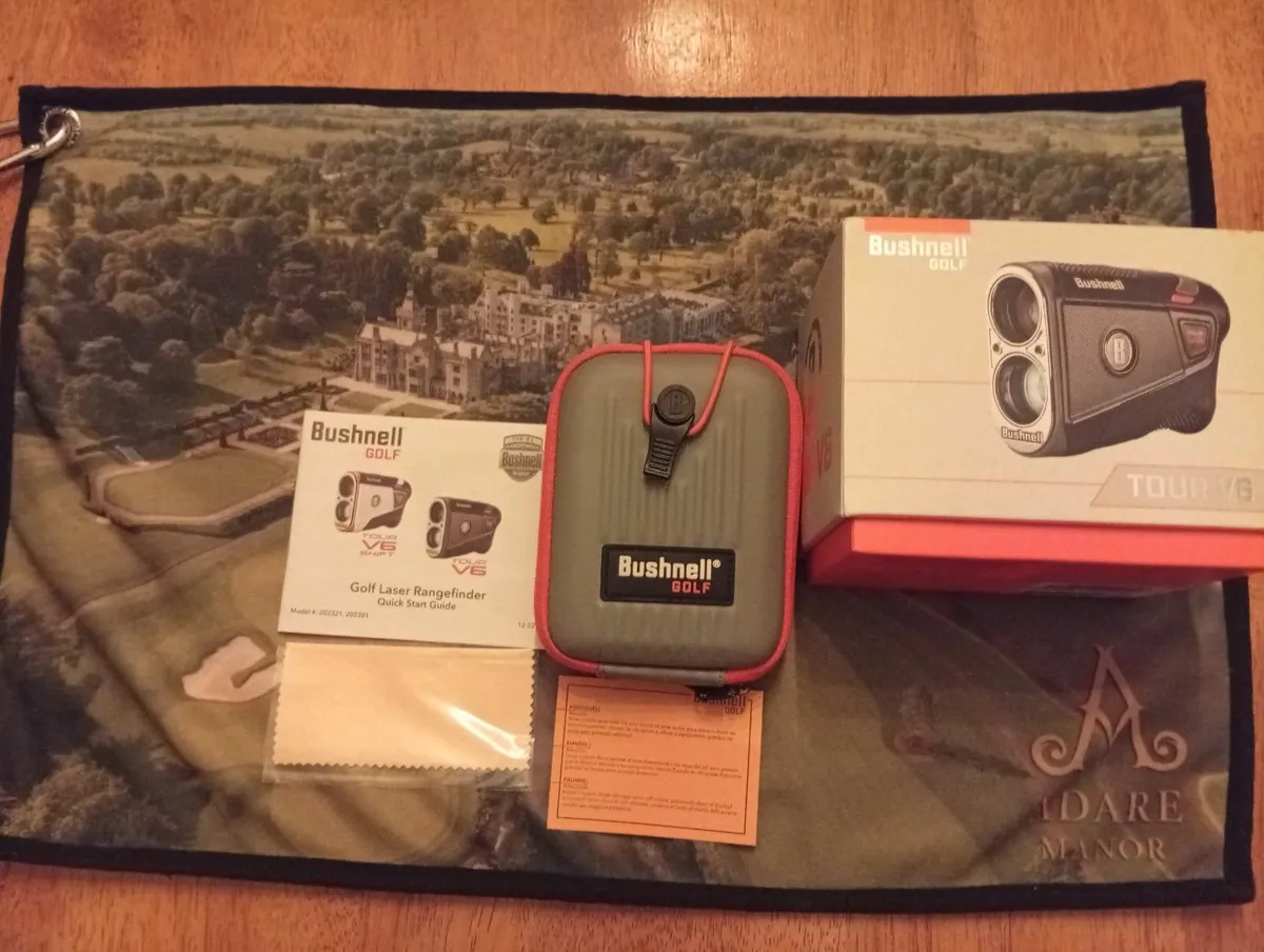 Bushnell Tour V6 RangeFinder Used 1 Round - Image 1