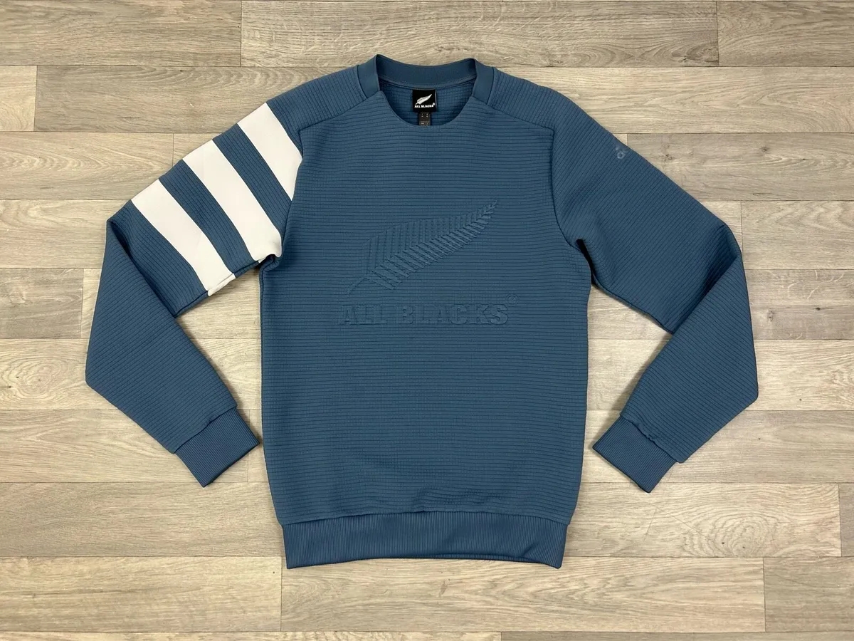 Adidas New Zealand All Blacks Sweatshirt Mens XS - Image 1