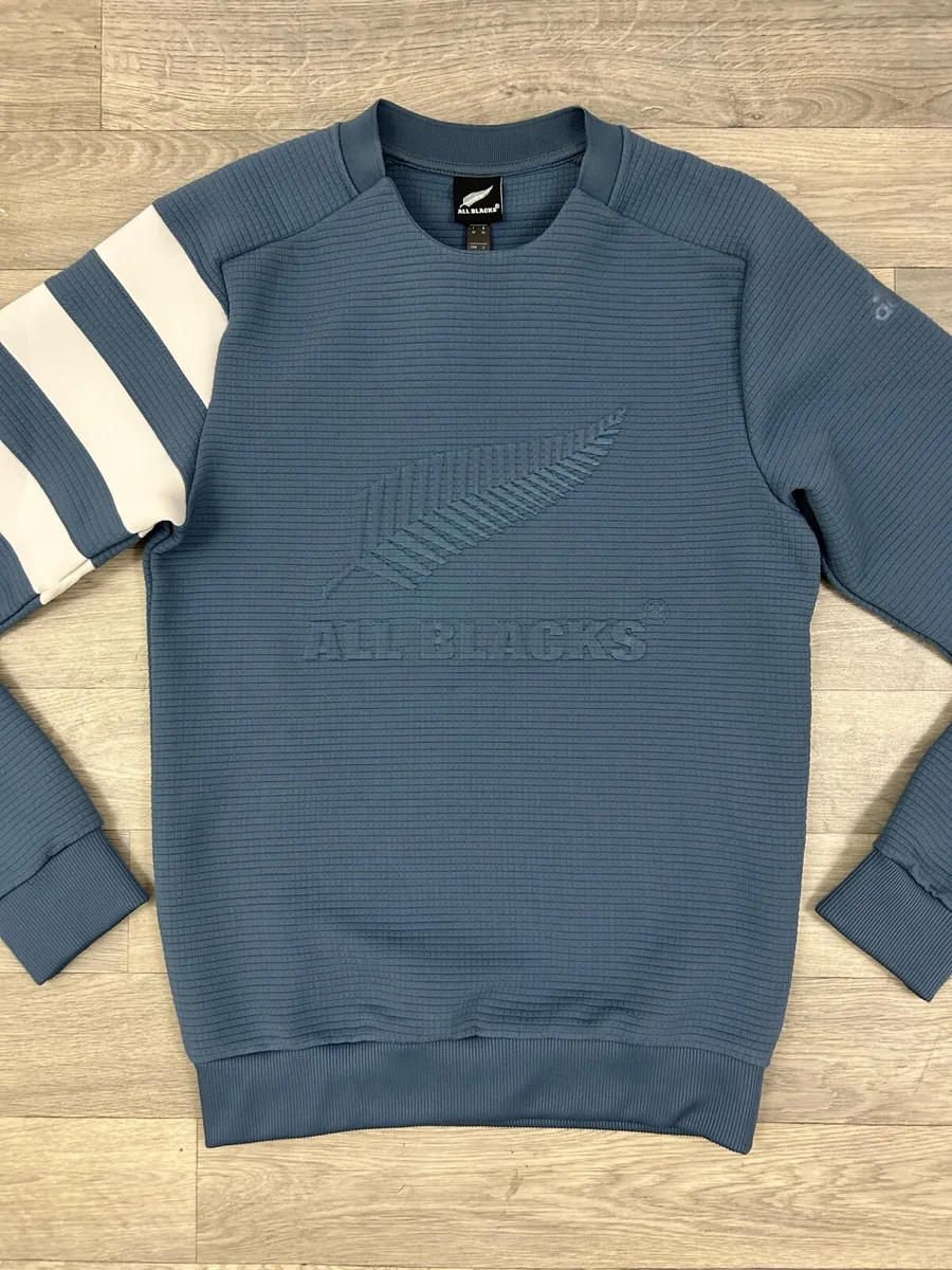 Adidas New Zealand All Blacks Sweatshirt Mens XS - Image 2