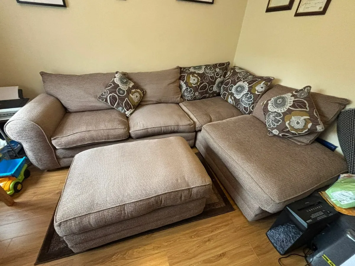 L Shaped Sofa Couch - Image 1