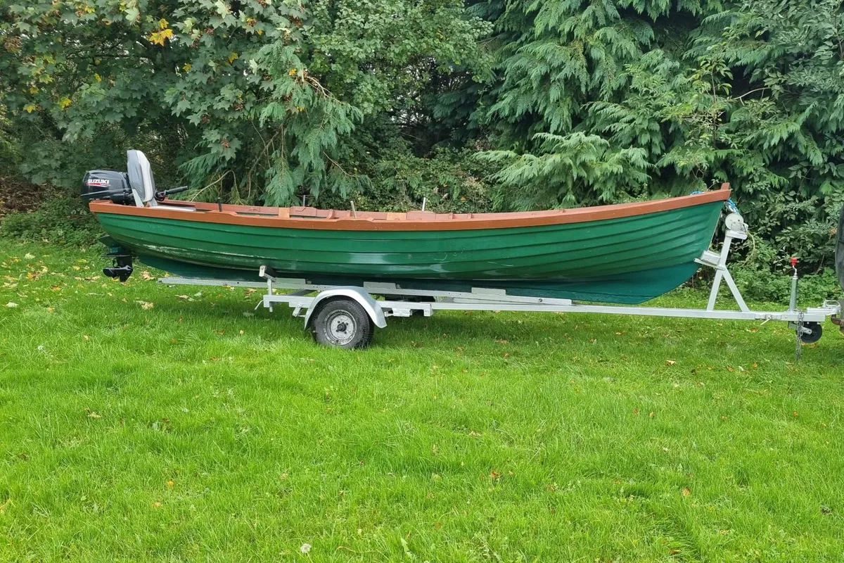 19ft Boat , Trailer & Engine - Image 2