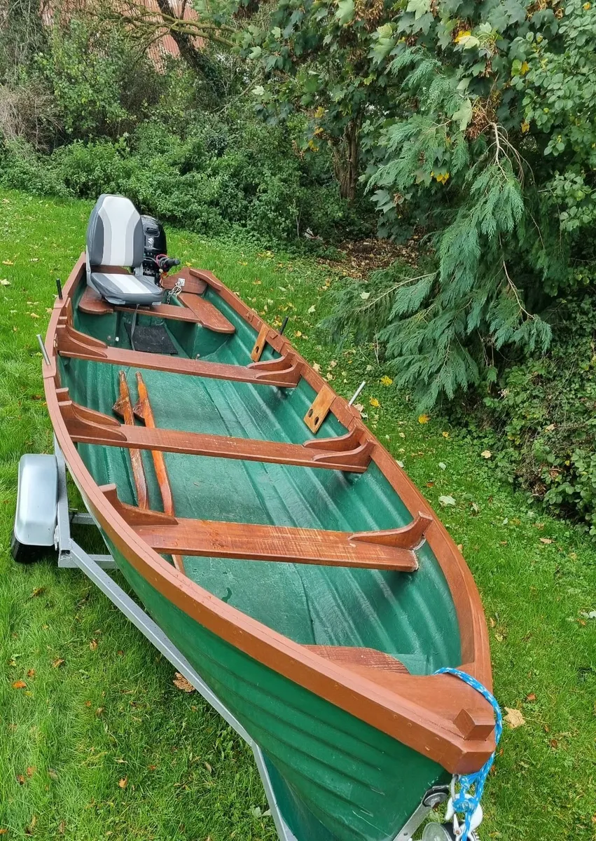 19ft Boat , Trailer & Engine - Image 1