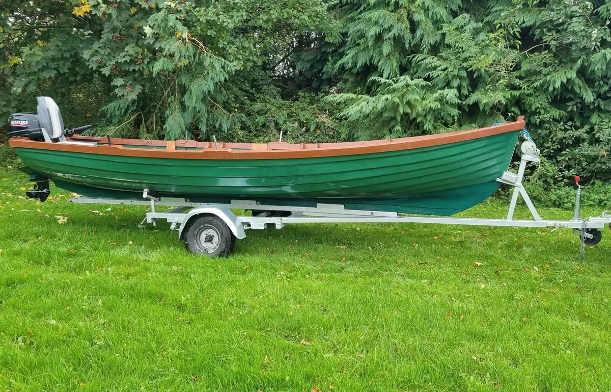 19ft Boat , Trailer & Engine - Image 4