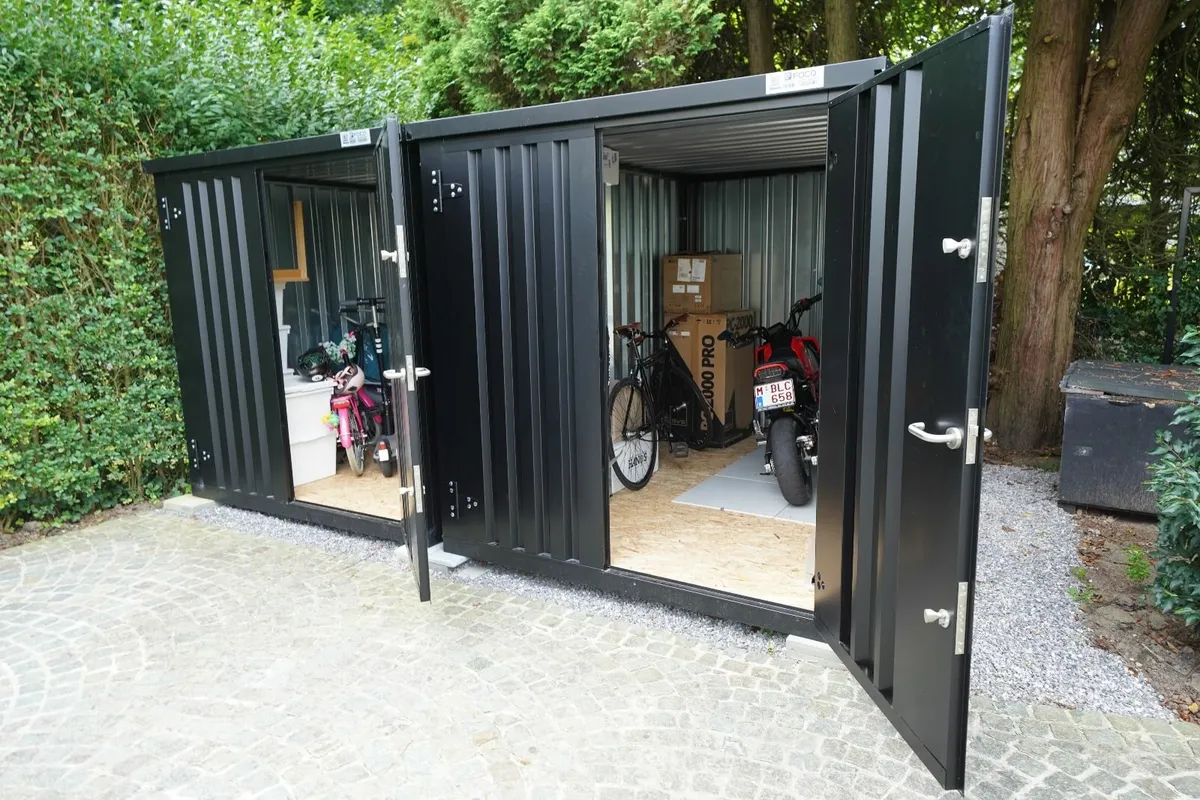 Storage box in black color - Image 1
