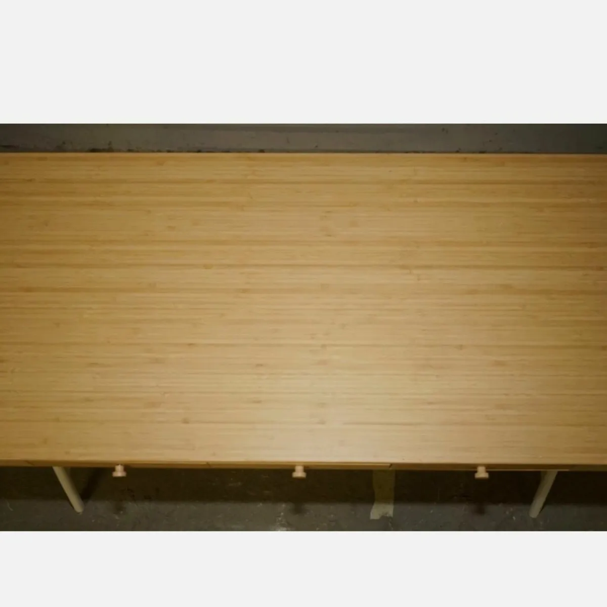 Office Deks , bamboo, 102x49 cm & chair - Image 2
