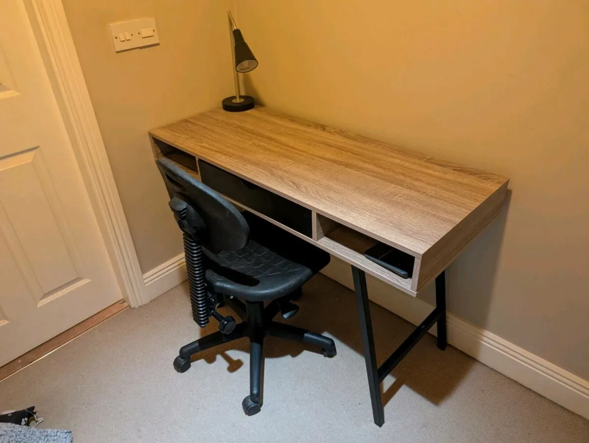 Jysk Abbetved Desk & Chair - Image 1