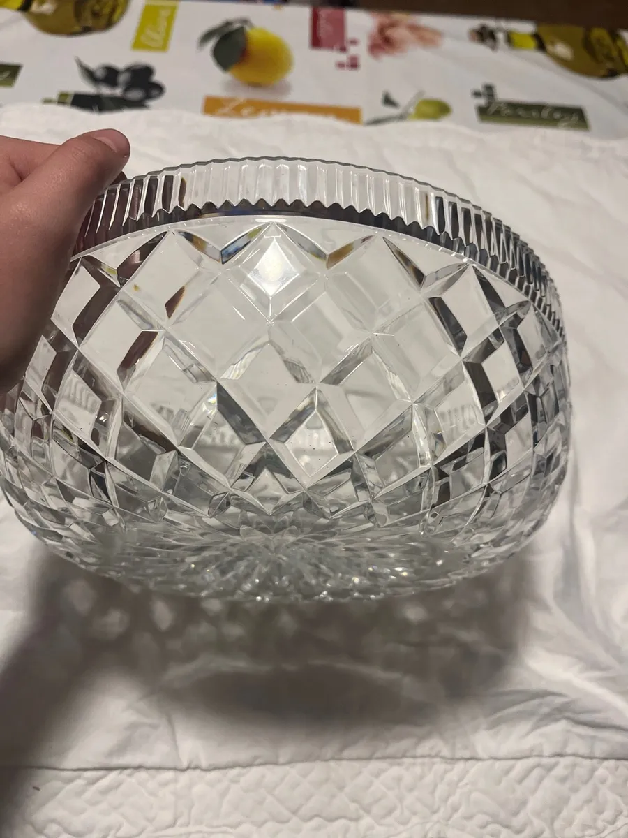 Vintage waterford crystal ten inch large bowl - Image 3