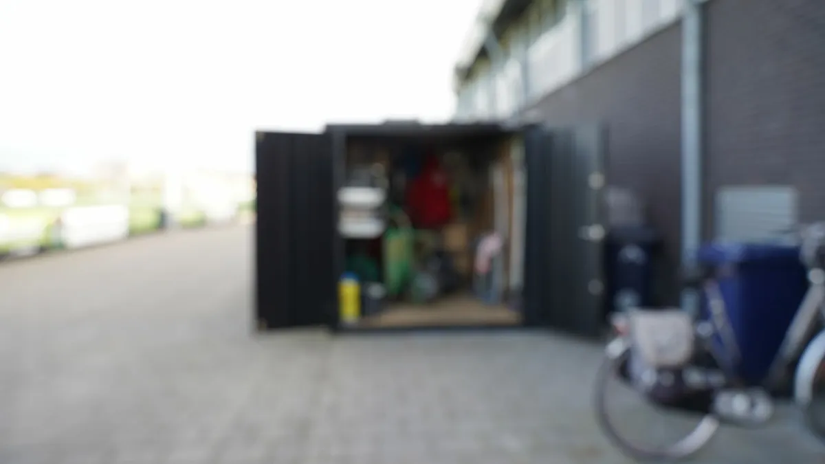 Storage solution 2x2 meters Black - Image 1