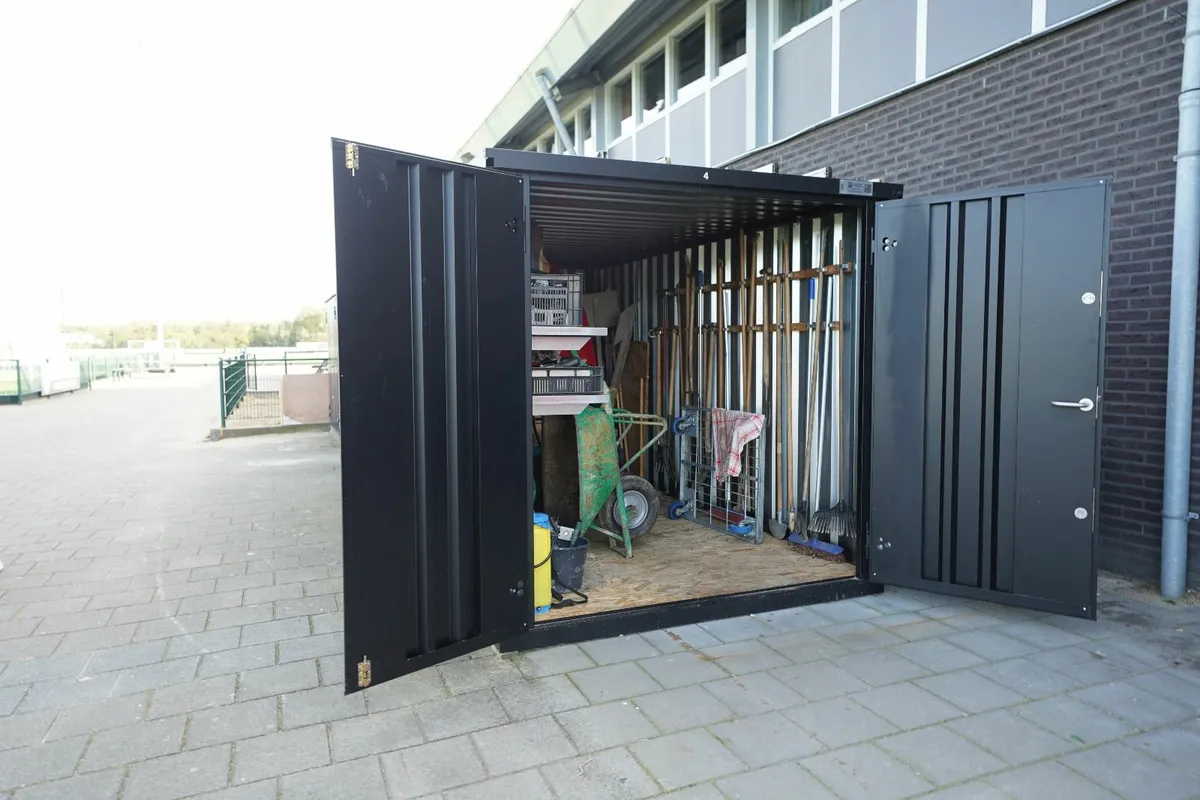 Storage solution 2x2 meters Black - Image 2