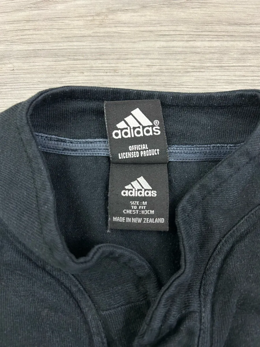 Vintage 2003 Adidas New Zealand All Blacks Jersey - Image 4