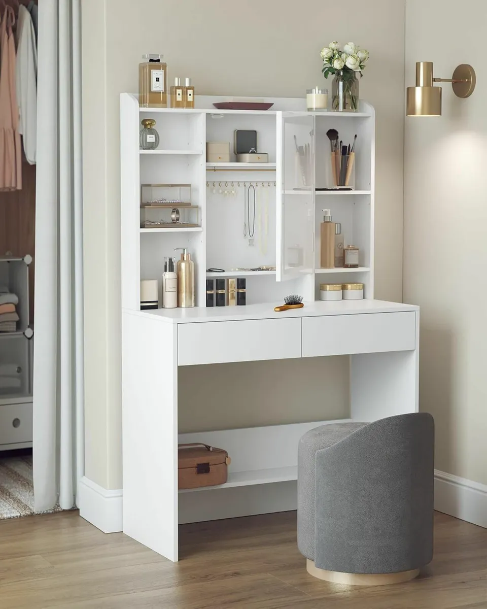 Dressing Table with lights LED Lighting, - Image 3