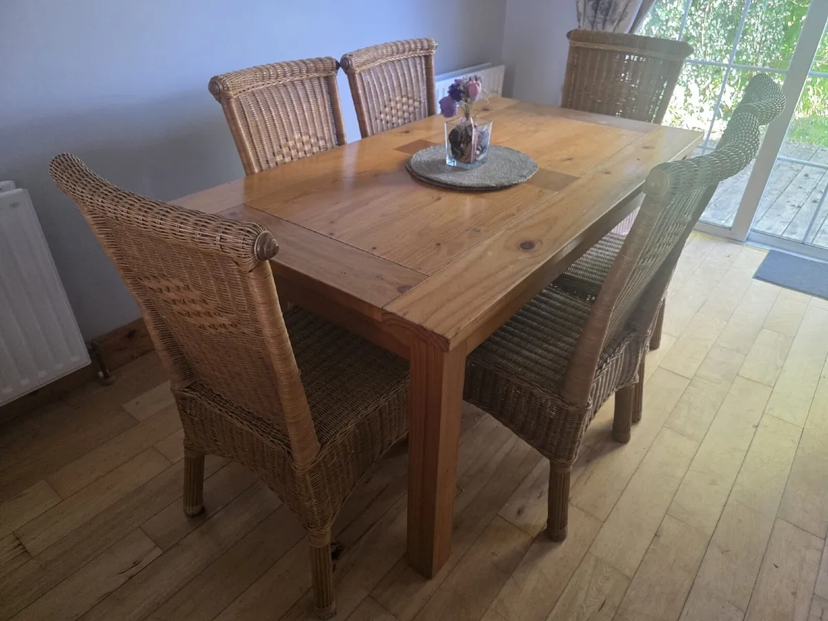 Dining Table & 6 Chairs - Image 2