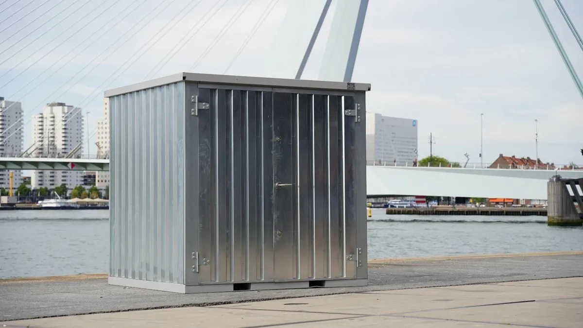 Construction site container 2x2 meters - Image 1