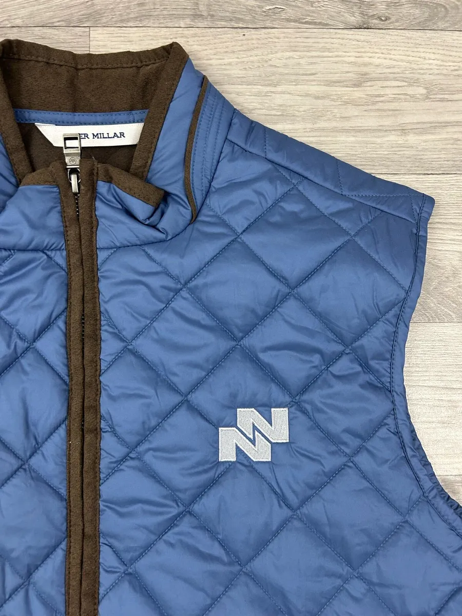 Peter Millar Quilted Golf Gilet Vest Mens Medium - Image 3