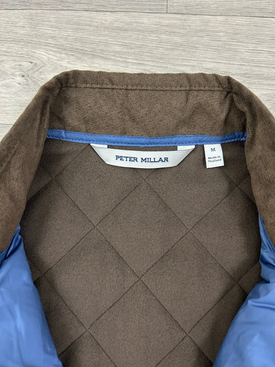 Peter Millar Quilted Golf Gilet Vest Mens Medium - Image 4