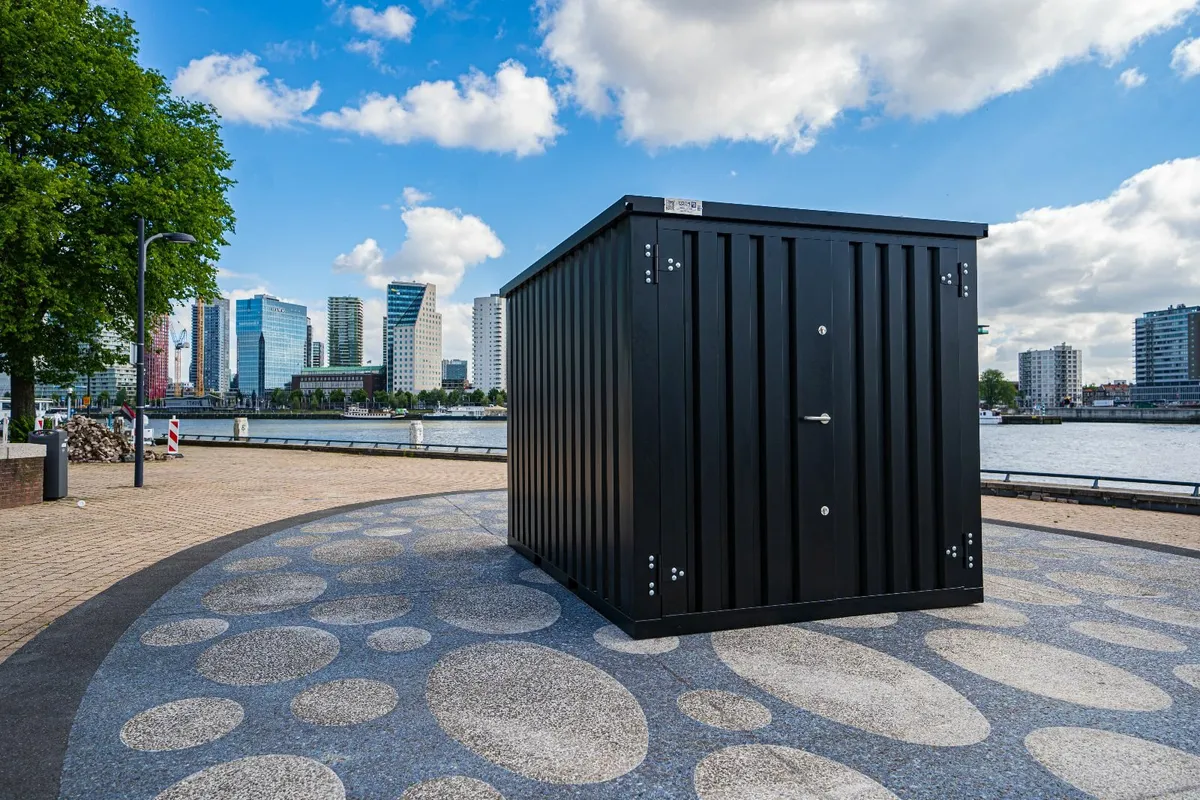 Metal storage container 3x2 meters 9005 - Image 2