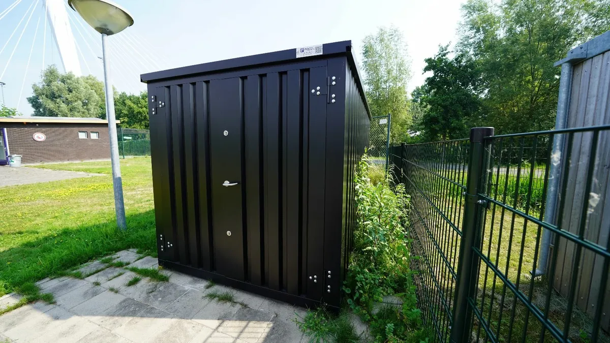Garden shed 4x2 meters 9005 - Image 4