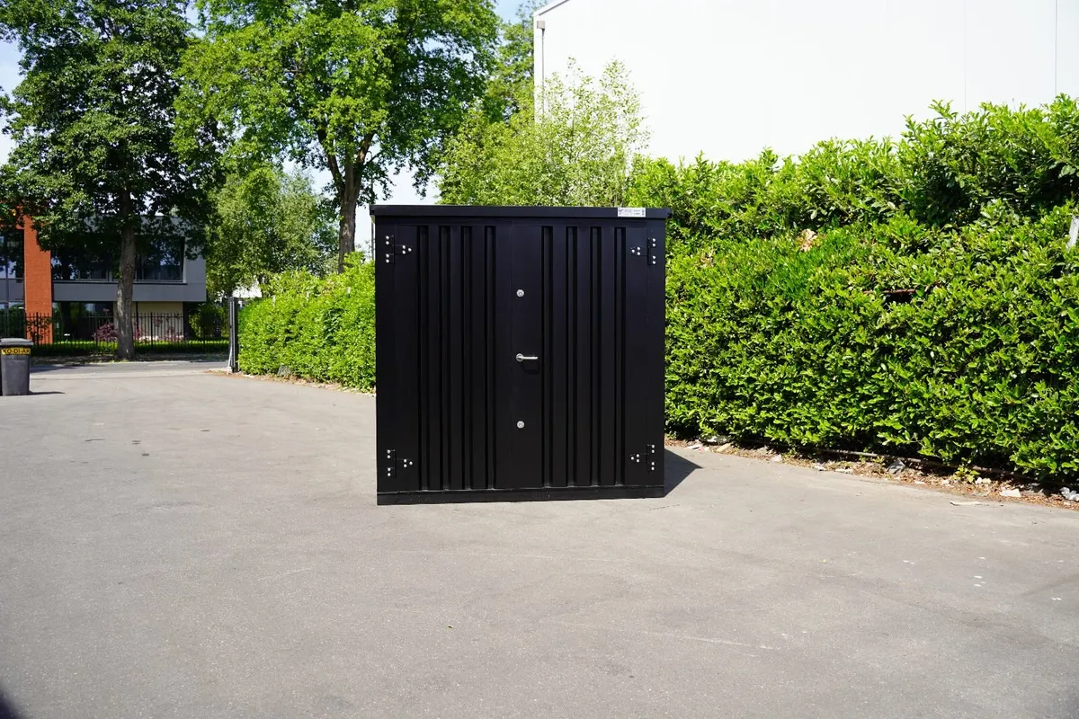Demountable container 4x2 Black RAL 9005 - Image 3