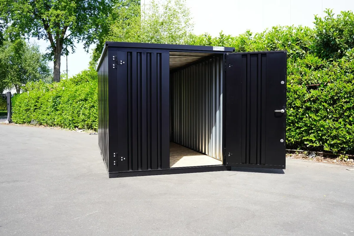 Demountable container 4x2 Black RAL 9005 - Image 4