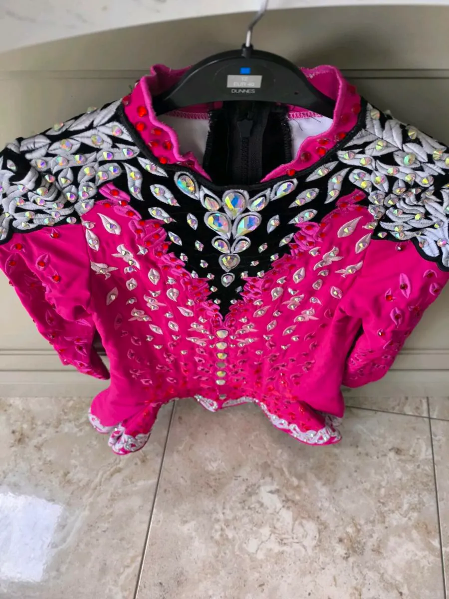 Irish dancing dress Keltic storm - Image 4