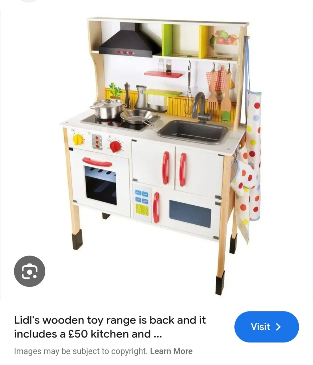 Childrens toy kitchen - Image 4