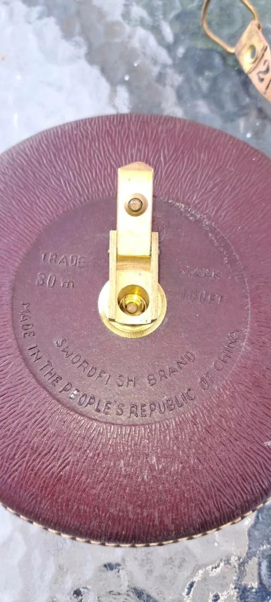 Old 100 foot tape - Image 3