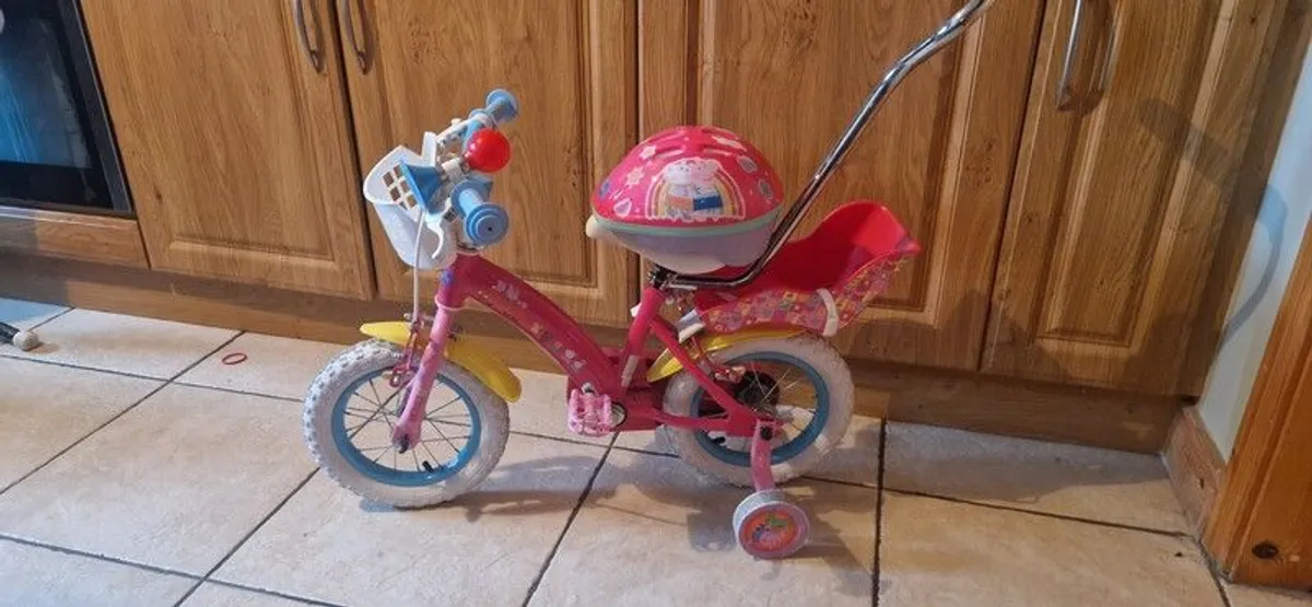 peppa pig bike - Image 1