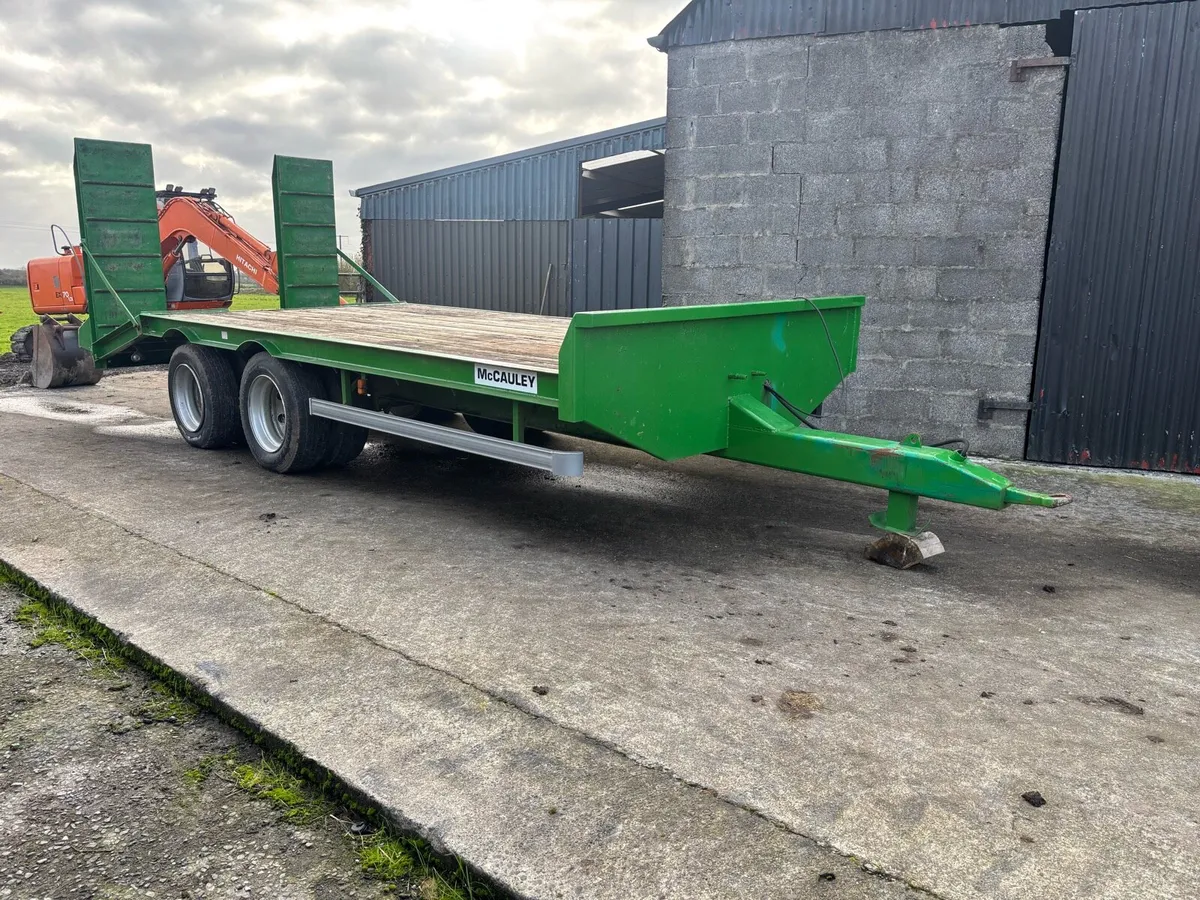 16Ton McCauley low loader Trailer - Image 1