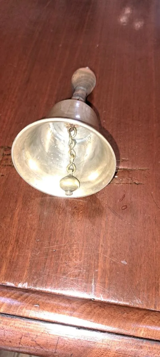 Old brass  bell - Image 2