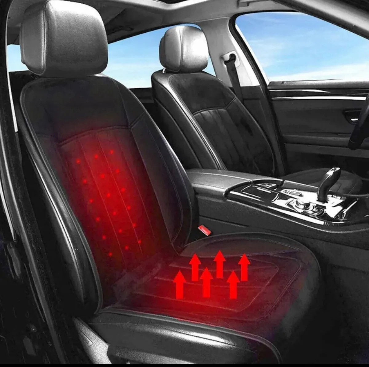 12V Car Seat Pad Heating Cushion Cover NEW - Image 1