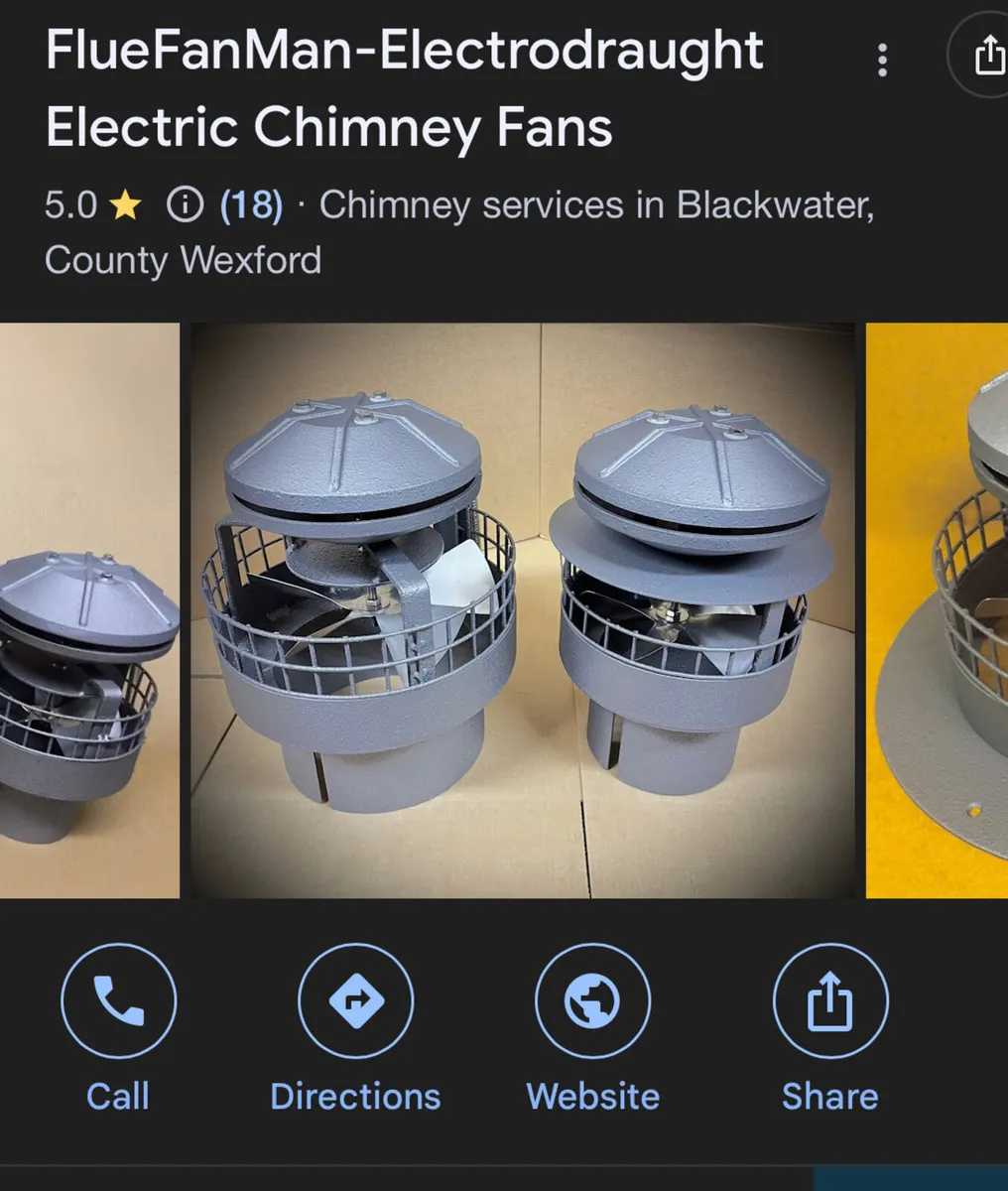 Electric Chimney Fan (down draught solution) - Image 2