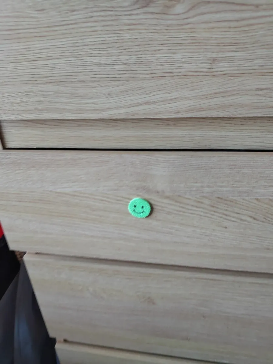 Wooden brown 5 drawers 40*70*112 - Image 2