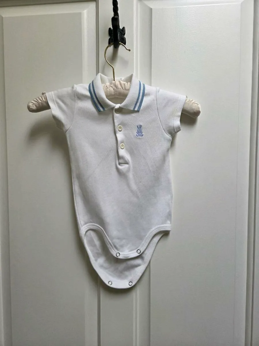 White Baby Polo shirt - Image 2