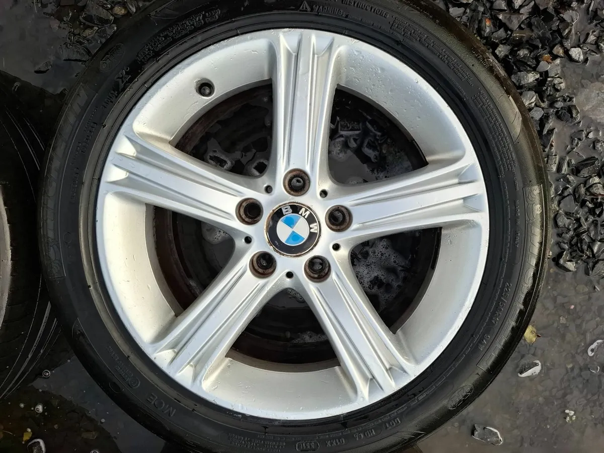 17" Genuine Bmw 3 Series  F30 Alloys with tyres - Image 2