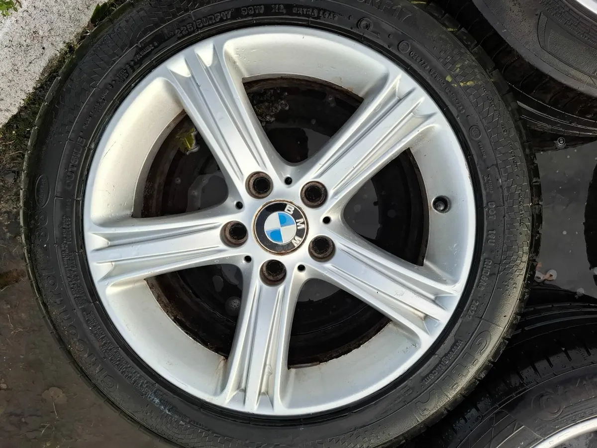 17" Genuine Bmw 3 Series  F30 Alloys with tyres - Image 4