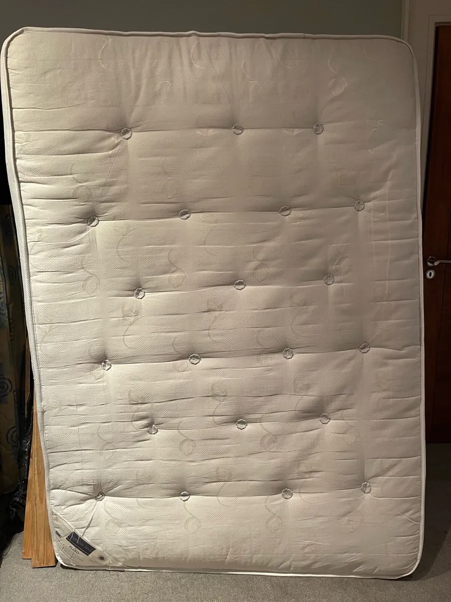 Spotless & Very Firm 4 Ft 6” Double Mattress - Image 1