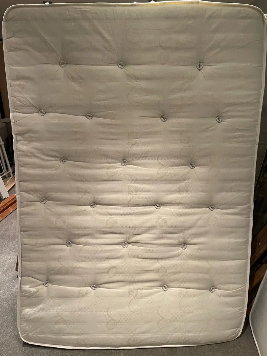 Spotless & Very Firm 4 Ft 6” Double Mattress - Image 2