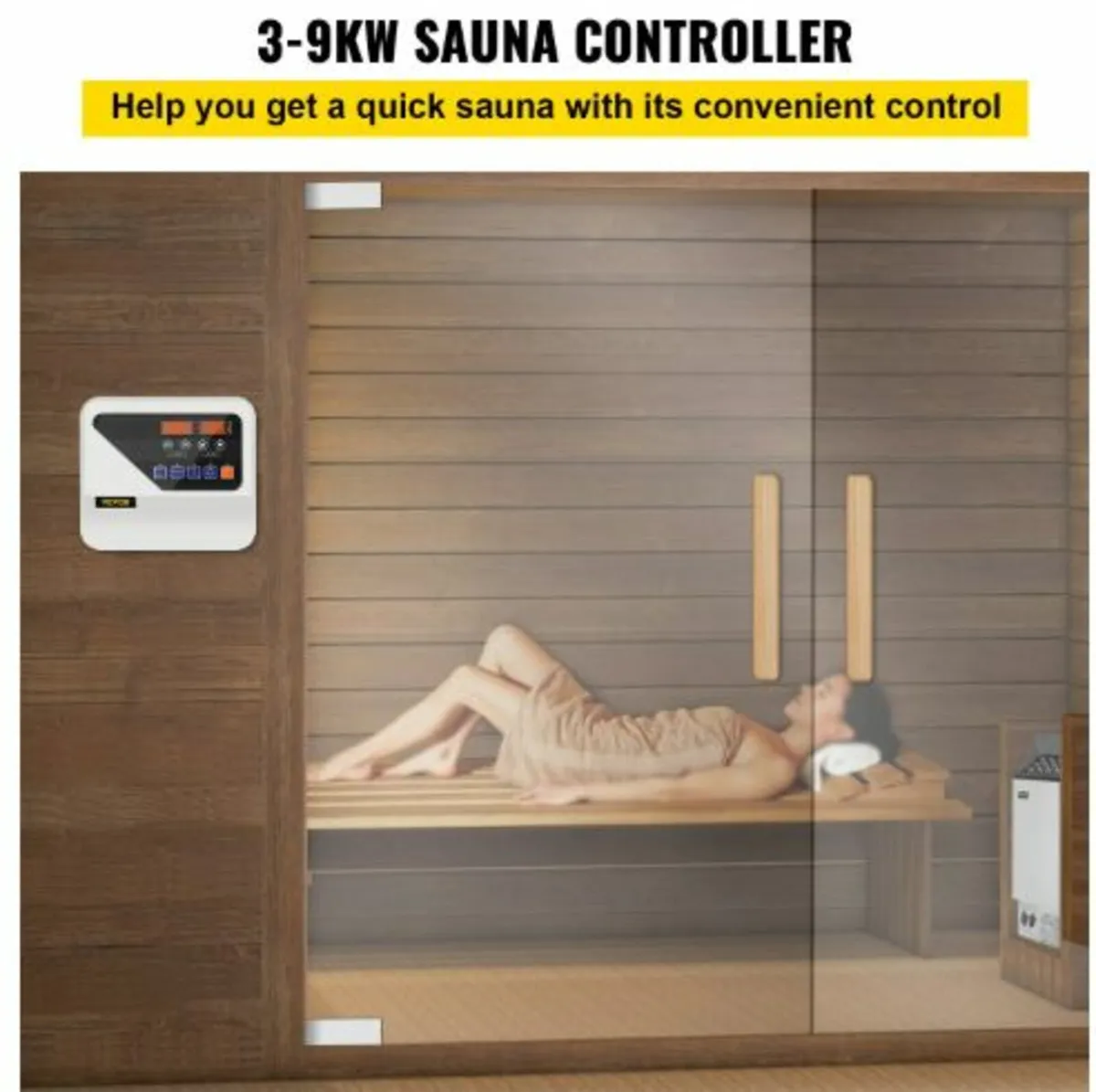 External Sauna Heater Controller for3KW-9KW Sauna - Image 2