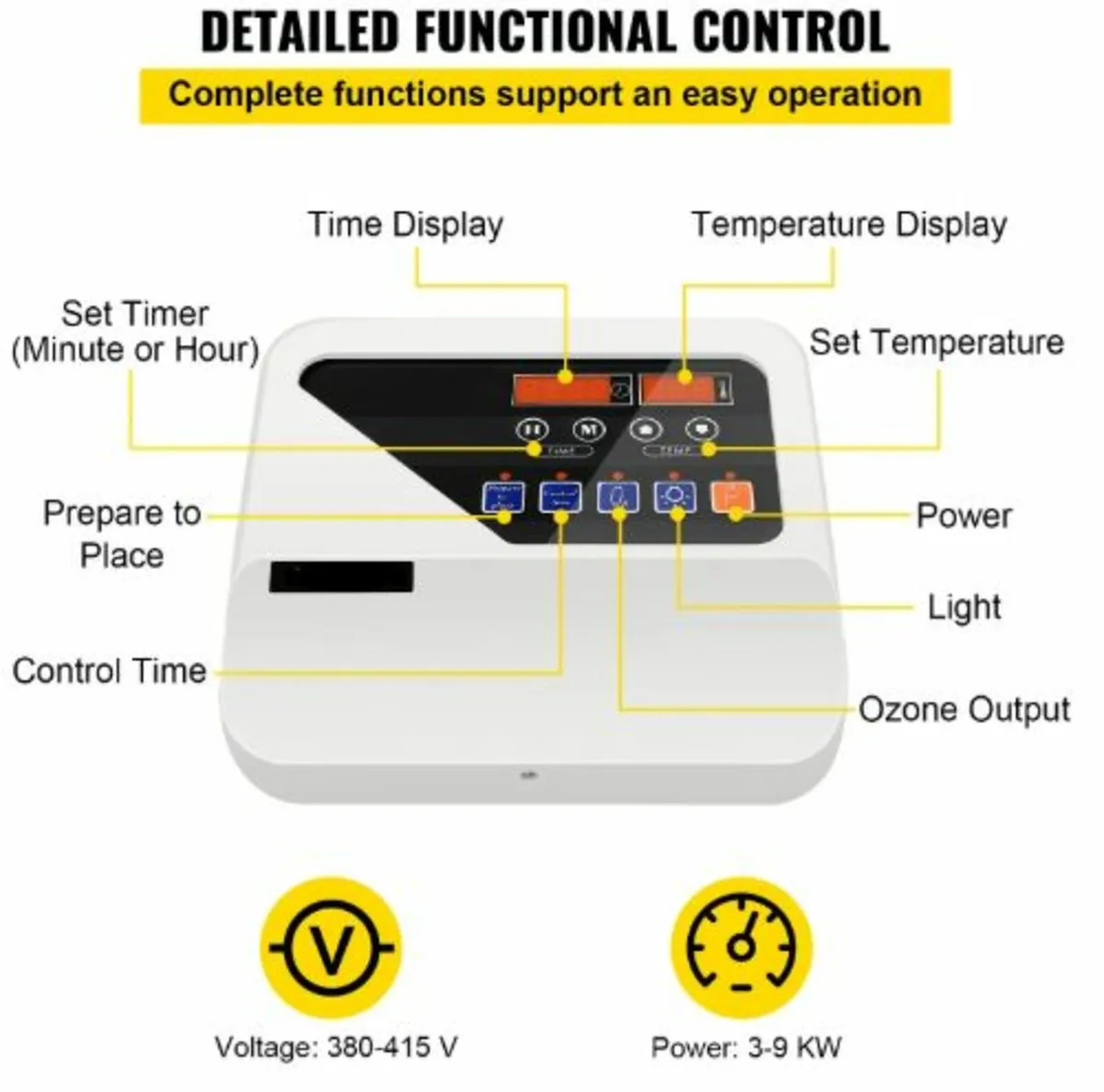 External Sauna Heater Controller for3KW-9KW Sauna - Image 3