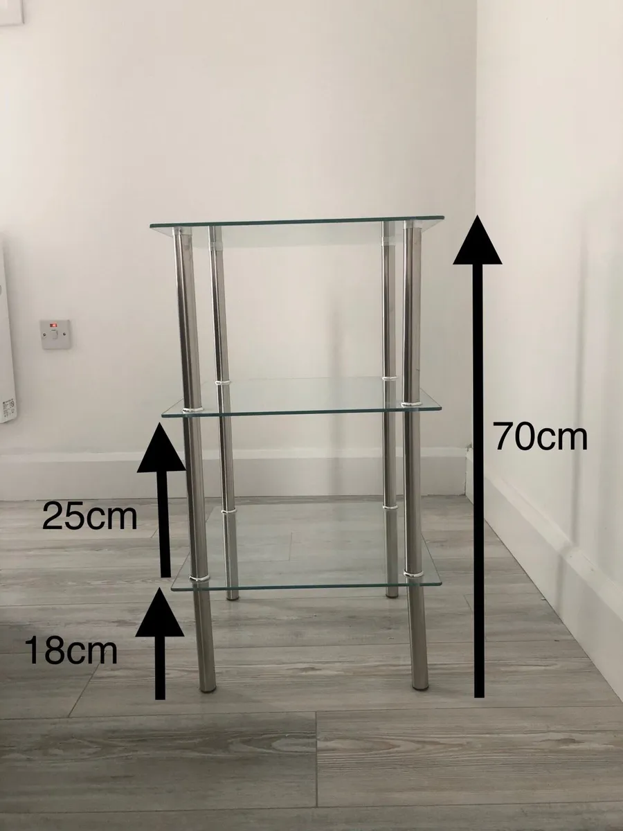 Glass side table - Image 2