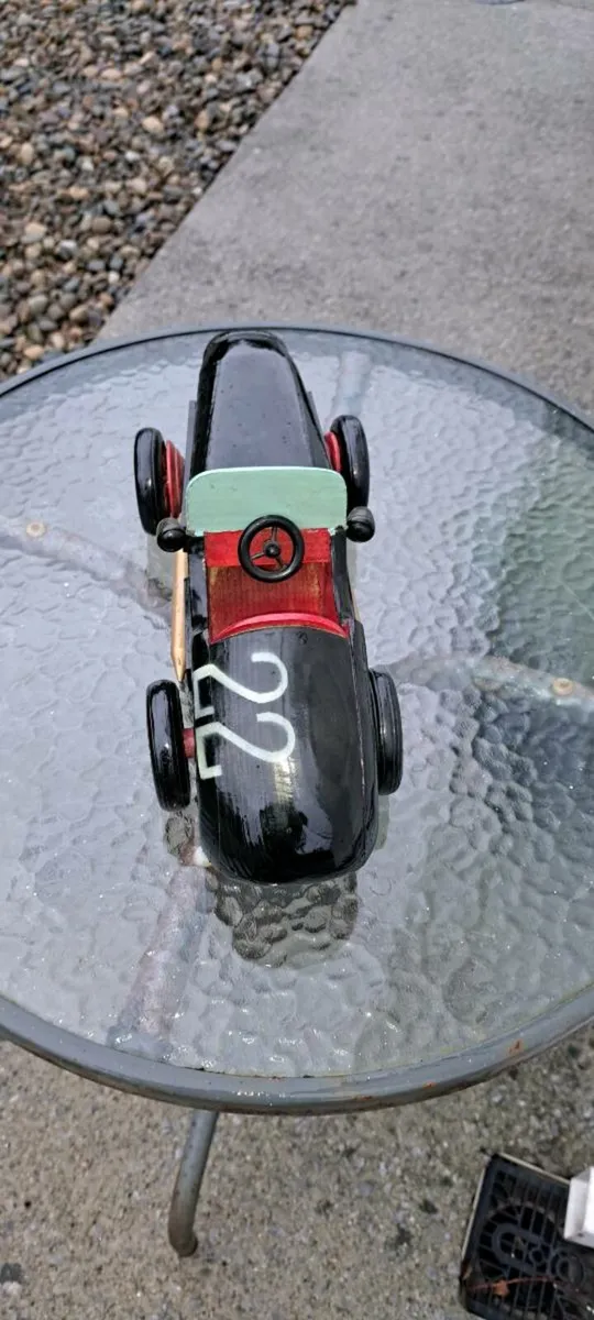 Old racing car  model - Image 2